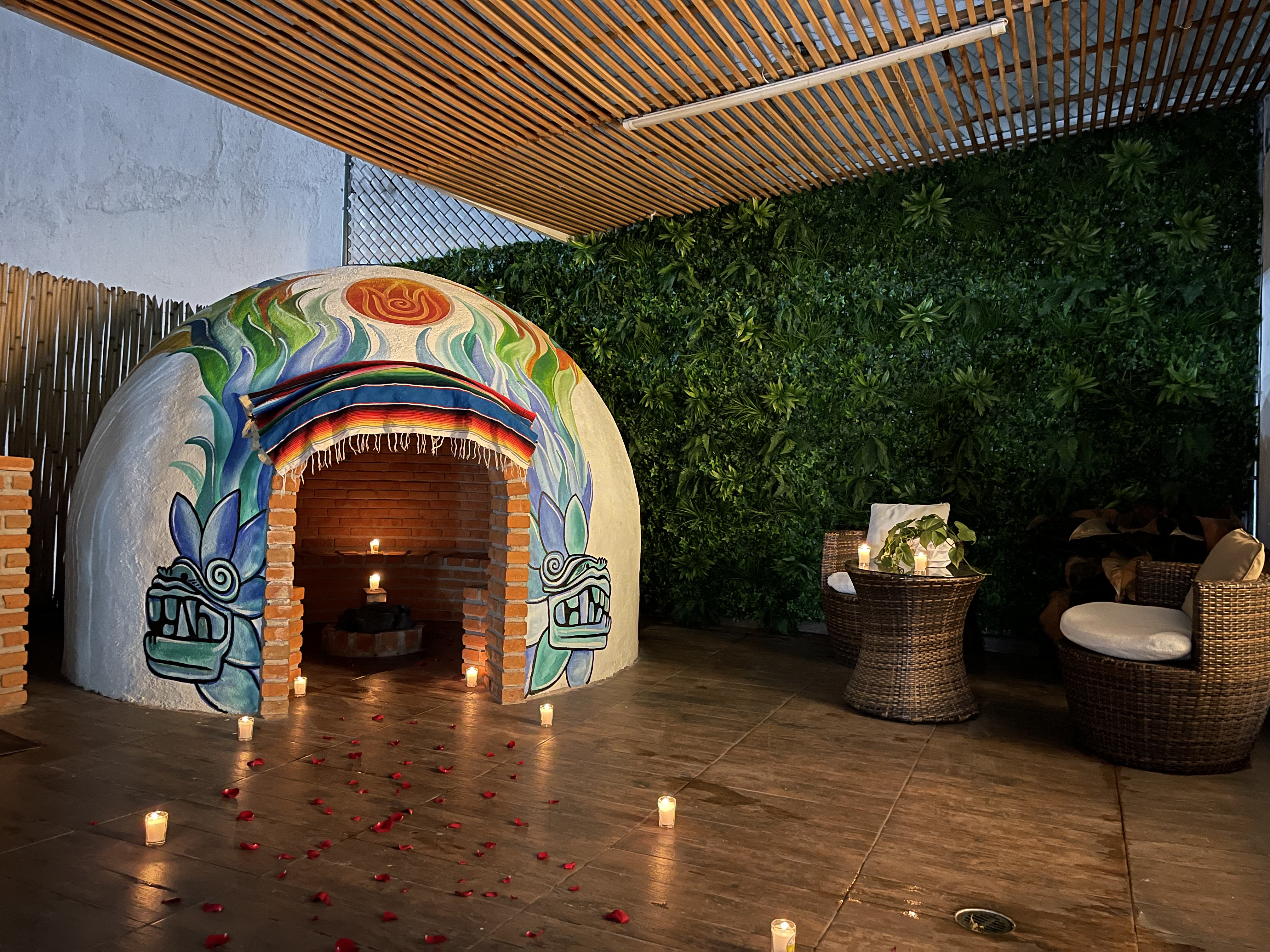Temazcal exterior